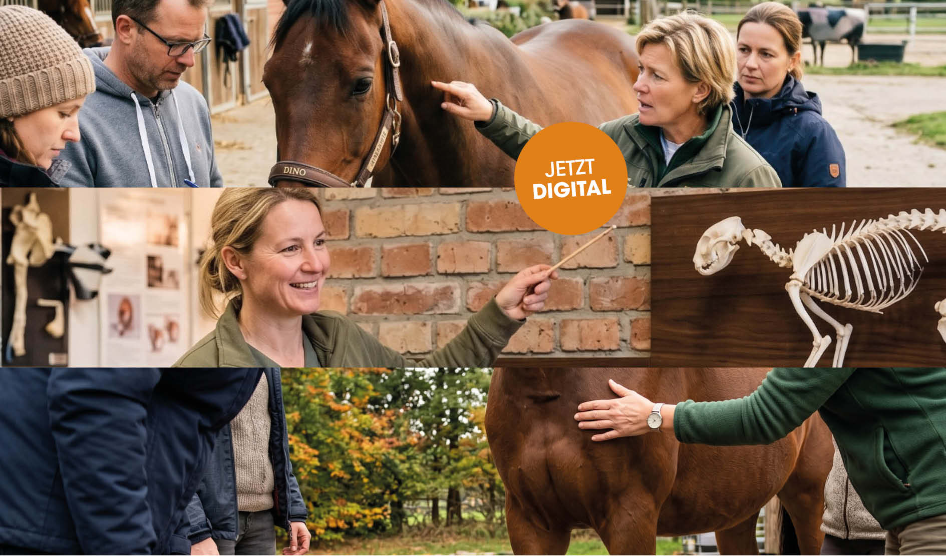 pferd, stall, tierarzt, personen, skelett